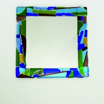 Čtvercové barevné zrcadlo